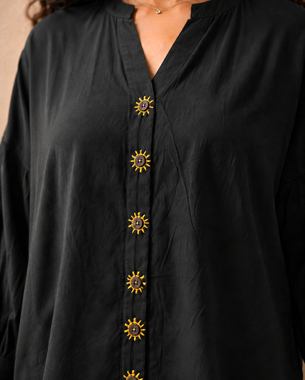 Shadowkiss Sun Blouse Cotton Shirt