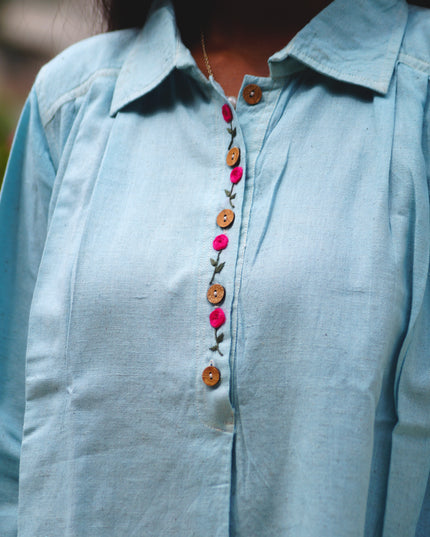 Aqua Whisper Pure Cotton Shirt