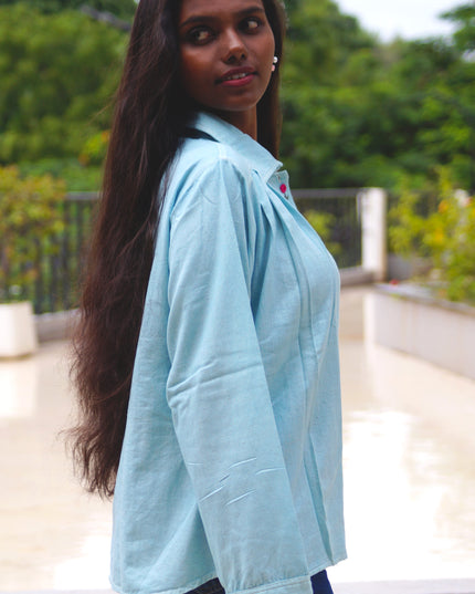 Aqua Whisper Pure Cotton Shirt