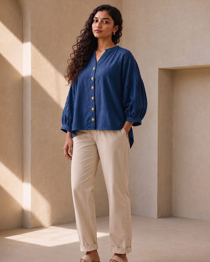 Midsea Sun Blouse Cotton Shirt