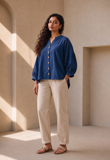 Midsea Sun Blouse Cotton Shirt