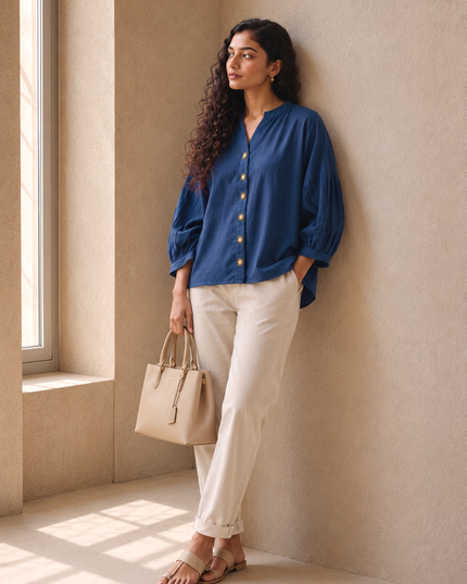 Midsea Sun Blouse Cotton Shirt