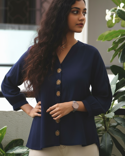 Midsea Sun Blouse Cotton Shirt