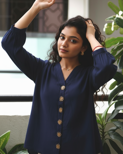 Midsea Sun Blouse Cotton Shirt