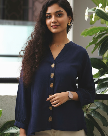 Midsea Sun Blouse Cotton Shirt