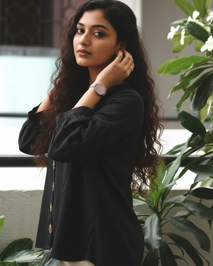 Shadowkiss Sun Blouse Cotton Shirt